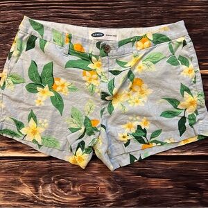 🍊Old Navy Floral Linen Short🍊